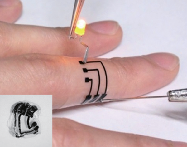 Hydrogel-based microelectrodes