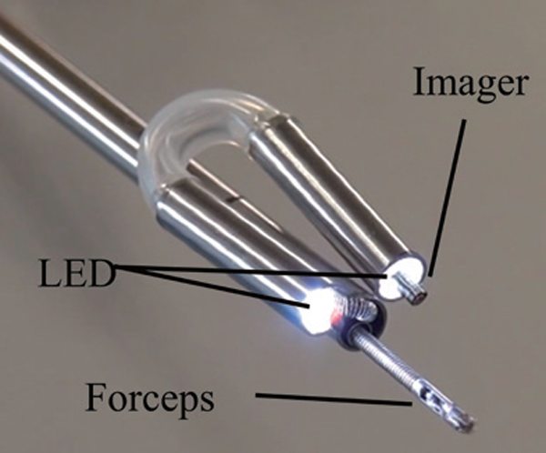 腹腔内手術用変形型内視鏡（外径5mm）