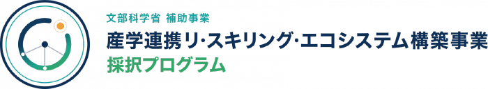 文部科学省 補助事業 産学連携リ・スキリング・エコシステム構築事業 採択プログラム